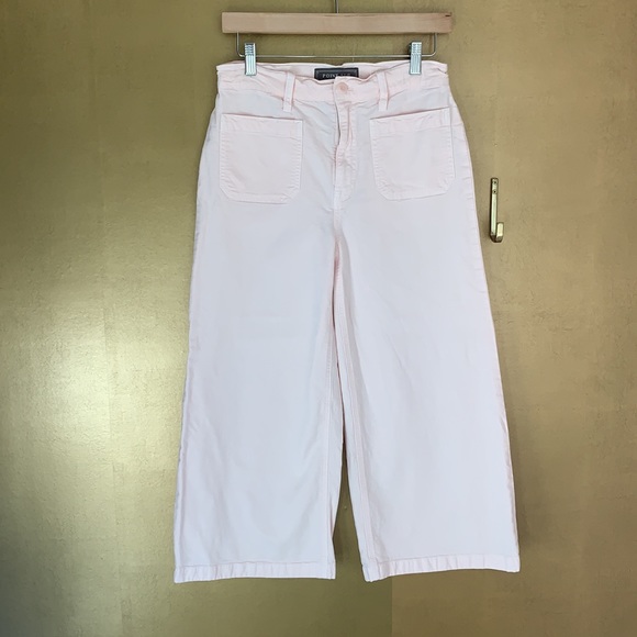 J. Crew Pants - J Crew Denim Point Sur Wide Leg Cropped Pant